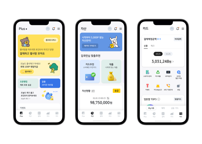 KB Pay 중심 앱 통합 완료 ⓒ 파이낸셜데일리 / KB국민카드