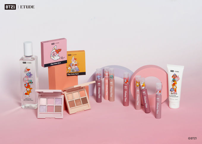 에뛰드, 글로벌 인기 캐릭터 ‘BT21’과 함께한 뉴이어 컬렉션 출시 ⓒ 파이낸셜데일리 / 에뛰드