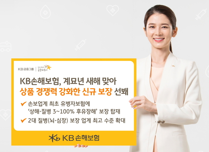  KB손해보험, 상품 경쟁력 강화한 신규 보장 ⓒ 파이낸셜데일리 / KB손해보험