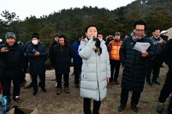 군민의 안녕과 행복을 기원하는 해맞이 행사 ⓒ파이낸셜데일리/고령군