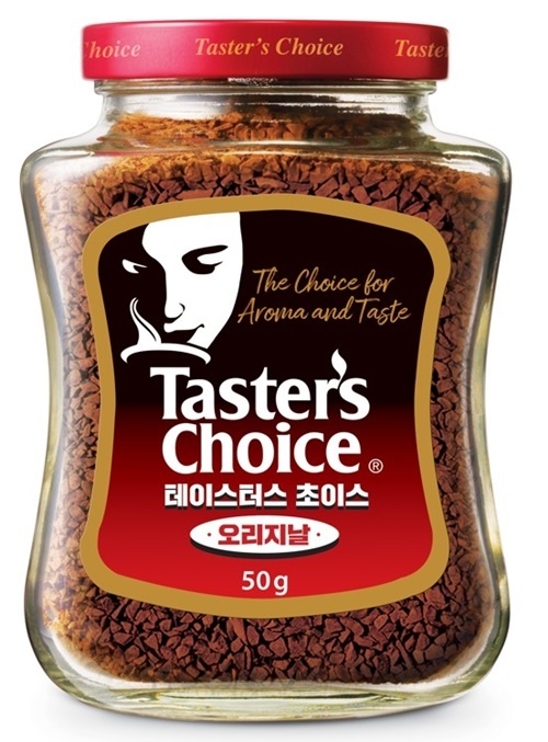 롯데네슬레코리아의 테이스터스 초이스 오리지날 50g. ⓒ 파이낸셜데일리 / 롯데네슬레코리아