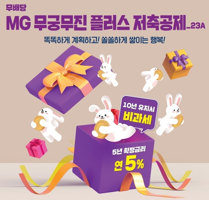 MG새마을금고 무궁무진 플러스 저축공제 포스터 ⓒ 파이낸셜데일리 / MG새마을금고
