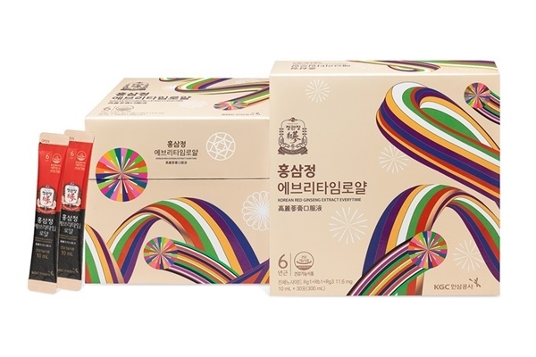 홍삼정에브리타임로얄 K-Heritage 에디션. ⓒ 파이낸셜데일리 / KGC인삼공사