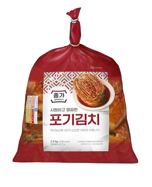 대상㈜ 종가 포기김치. ⓒ 파이낸셜데일리 / 대상