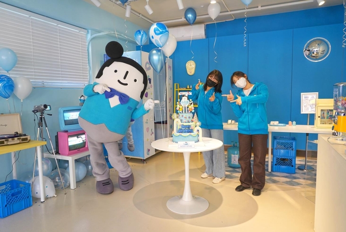 대대홍 19기가 운영한 ‘정대우 팝업스토어’ ⓒ 파이낸셜데일리 / 대우건설