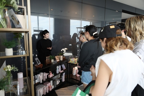 슬로우레시피SWOOP(숲) 미국 LA 팝업 행사장 현장. ⓒ 파이낸셜데일리 / 한진