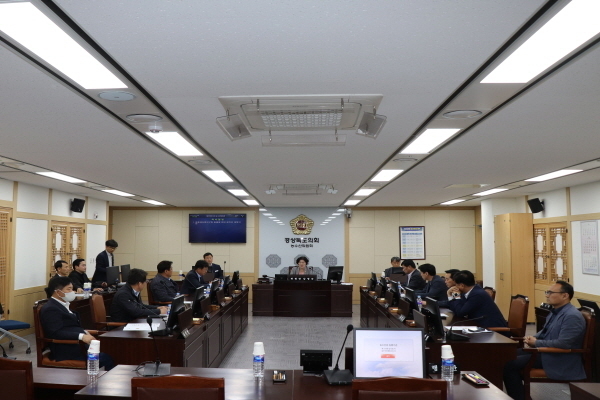 농수산위원회 환동해산업연구원 통폐합에 대한 필요성과 절차적 정당성 등에 대한 논의 ⓒ파이낸셜데일리/경북도의회