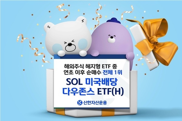 미국배당다우존스(H) 홍보 이미지. ⓒ 파이낸셜데일리 / 신한자산운용