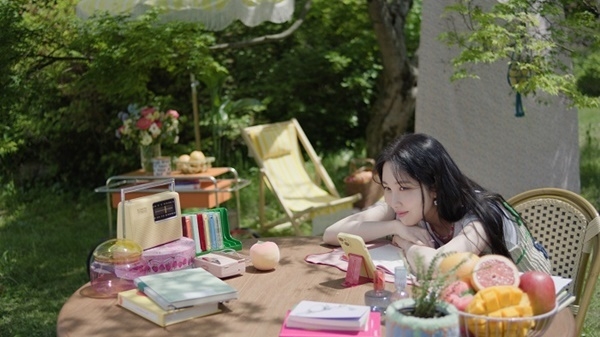 자연은 더말린 권진아 광고 스틸컷. ⓒ 파이낸셜데일리 / 웅진식품