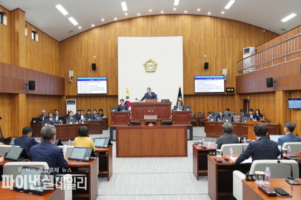 제276회 제1차 정례회 제2차 본회의 개회 ⓒ파이낸셜데일리/경주시의회