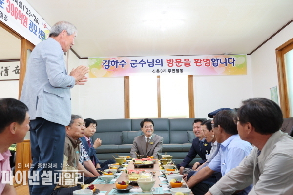 '민선 8기 1주년을 맞이하여 군민과 공감·소통의 시간을 갖기 위해 '2023년도 읍․면정 보고회' ⓒ파이낸셜데일리/청도군