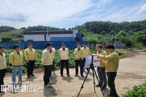 산림청과 경상북도와 합동으로 현장 점검 ⓒ파이낸셜데일리/포항시