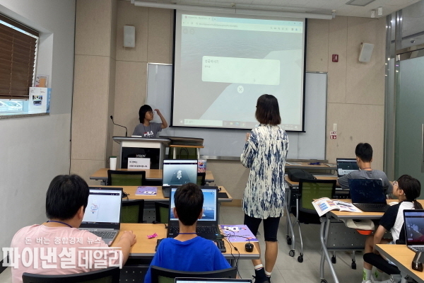 ‘이야기가 있는 코딩’ 운영 ⓒ파이낸셜데일리/영천시립도서관