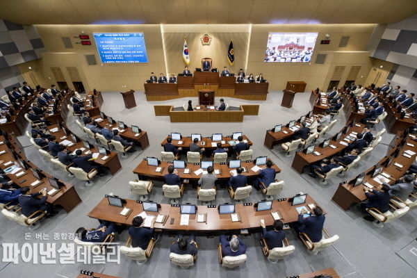  제341회 임시회 회의 전경 ⓒ파이낸셜데일리/경북도의회