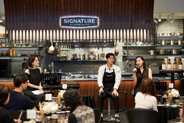 LG전자가 초(超)프리미엄 빌트인 가전 브랜드 ‘시그니처 키친 스위트(SIGNATURE KITCHEN SUITE)’의 차별화된 가치를 알리는 고객 초청 행사를 열었다. ⓒ 파이낸셜데일리 / LG전자