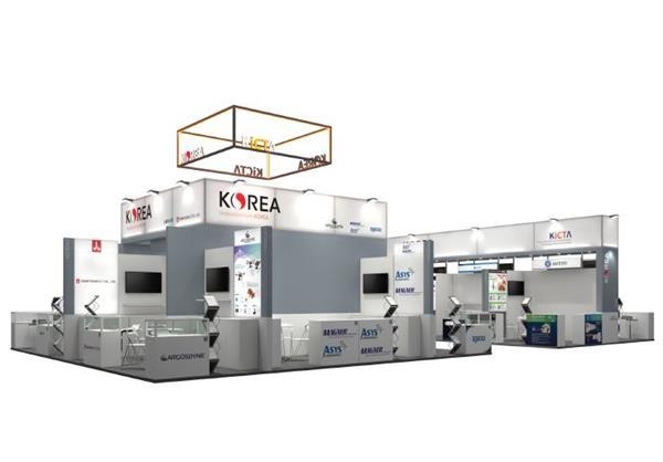 GITEX 2023 KICTA 협회관 부스디자인. ⓒ 파이낸셜데일리 / 한국정보통신기술산업협회