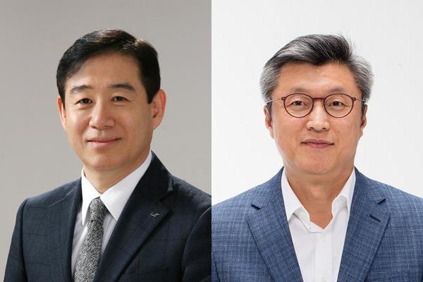 오재석 LS일렉트릭 전력CIC COO 사장(왼쪽), 신재호 LS엠트론 대표이사 CEO 사장(오른쪽). ⓒ 파이낸셜데일리 / LS그룹 