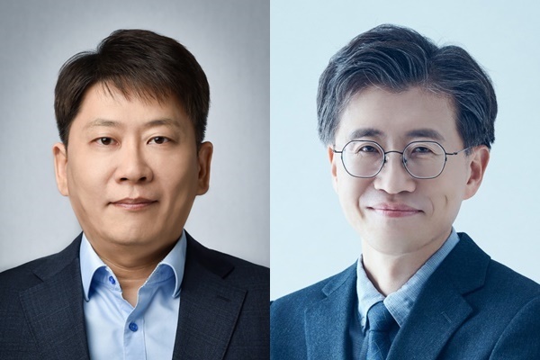 김동명 사장 CEO(좌(, "최승돈 부사장 자동차전지 개발센터장(우). ⓒ 파이낸셜데일리 / LG에너지솔루션