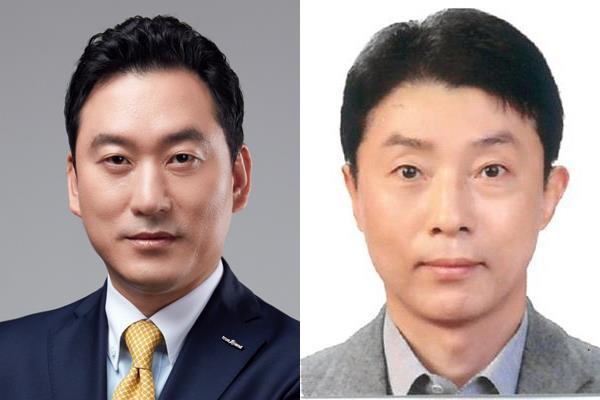 김성환 한국투자증권 신임 대표이사 사장 내정자(좌), 전찬우 한국투자저축은행 신임 대표이사 사장 내정자(우). ⓒ 파이낸셜데일리 / 한국투자금융지주