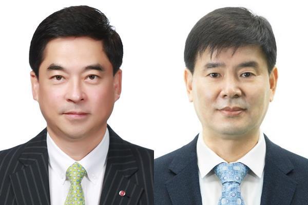 HE사업본부장 박형세 사장(좌), 생산기술원장 정대화 사장. ⓒ 파이낸셜데일리 / LG전자