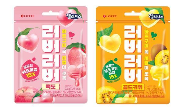 젤리셔스 러버러버. ⓒ 파이낸셜데일리 / 롯데웰푸드