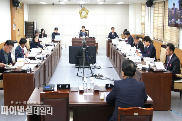 2024년도 예산안 및 기금운용계획안 심사 ⓒ파이낸셜데일리/경주시의회