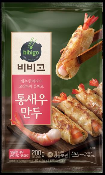 비비고 통새우만두 이미지. ⓒ 파이낸셜데일리 / CJ제일제당