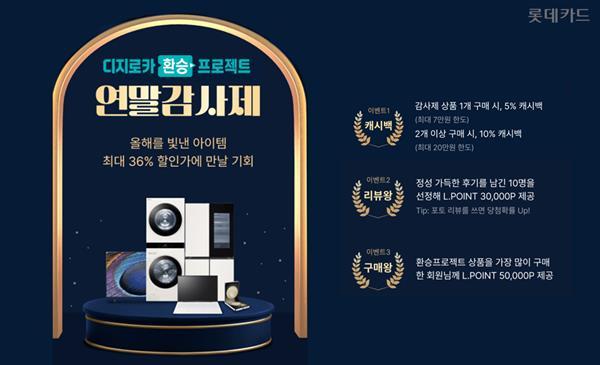 이벤트 홍보 이미지. ⓒ 파이낸셜데일리 / 롯데카드