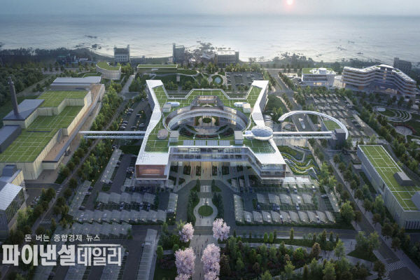 한국원자력연구원 문무대왕과학연구소 조감도ⓒ파이낸셜데일리/경주시