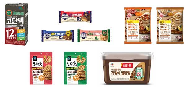 건강관리하는 소비자 돕는 식품이 눈길을 끌고 있다. ⓒ 파이낸셜데일리 / 각 사