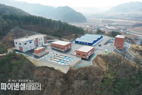 하수처리시설 확충 및 하수관로 정비사업을 통해 공공수역 수질을 개선 ⓒ파이낸셜데일리/청송군