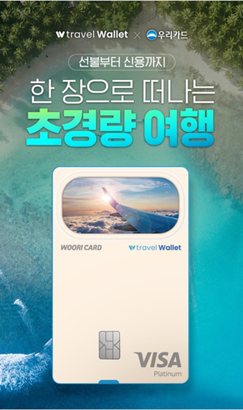 트래블월렛. ⓒ 파이낸셜데일리 / 우리카드