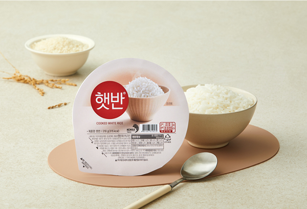 햇반 제품 연출컷. ⓒ 파이낸셜데일리 / CJ제일제당