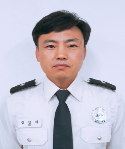  중앙119안전센터에서 근무 김인태 소방위ⓒ파이낸셜데일리/경산소방서