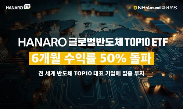HANARO 글로벌반도체TOP10 ETF. ⓒ 파이낸셜데일리 / NH-Amundi자산운용