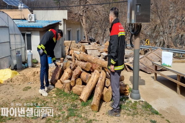  봄철 소나무류 이동 특별 단속 ⓒ파이낸셜데일리/남부청