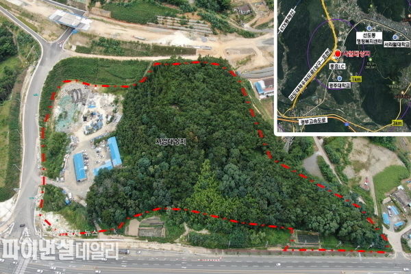 국민체육센터(반다비 체육센터)’ 공모사업 위치도 ⓒ파이낸셜데일리/경주시