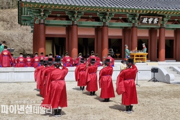 대가야 왕들의 추모 공간을 마련하지 못하고 대‘가야 왕릉제’란 이름으로 추모식을 거행 해 왔다.ⓒ파이낸셜데일리/박미화 기자