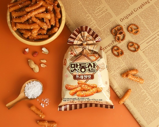 고소함에 달콤짭짤함 담은 맛동산 프레첼맛 출시. ⓒ 파이낸셜데일리 / 해태제과
