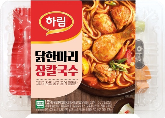 하림 밀키트 신제품 ‘닭한마리 장칼국수’. ⓒ 파이낸셜데일리 / 하림