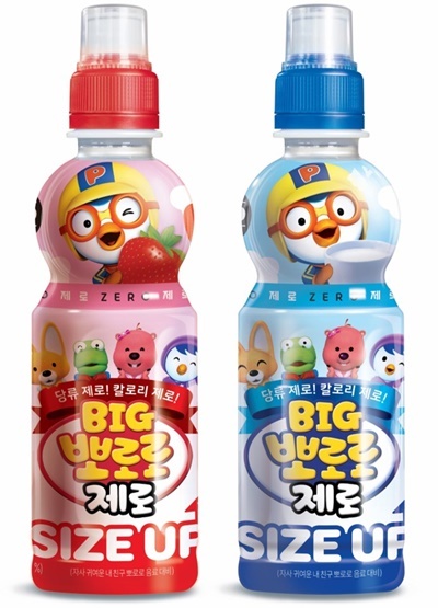 팔도, 더 커진 ‘빅 뽀로로 제로 2종’ 출시...‘당류, 칼로리 제로’. ⓒ 파이낸셜데일리 / 팔도