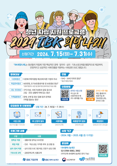 IBK희망나래 포스터. ⓒ 파이낸셜데일리 / IBK기업은행