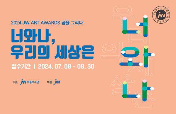 JW아트어워즈 공모전 포스터. ⓒ 파이낸셜데일리 / JW이종호재단