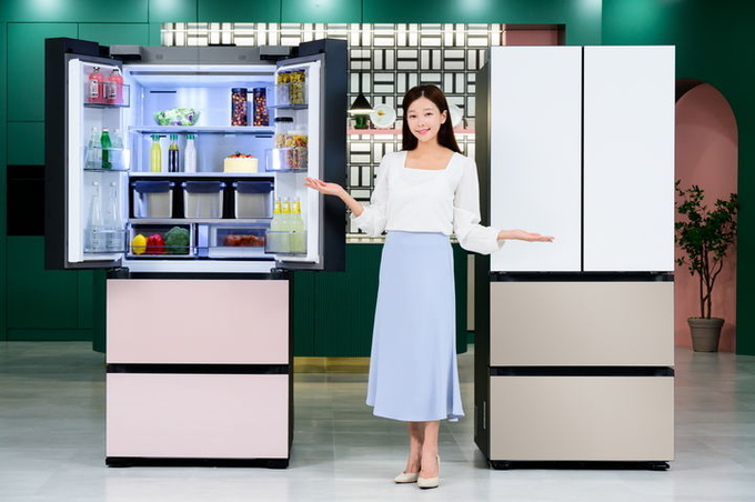 삼성전자가 맞춤 보관 기능을 강화하고 냉장고 속 김치 냄새 걱정을 덜어주는 '비스포크 AI 김치플러스' 신제품을 20일 출시한다. ⓒ 파이낸셜데일리 / 삼성전자