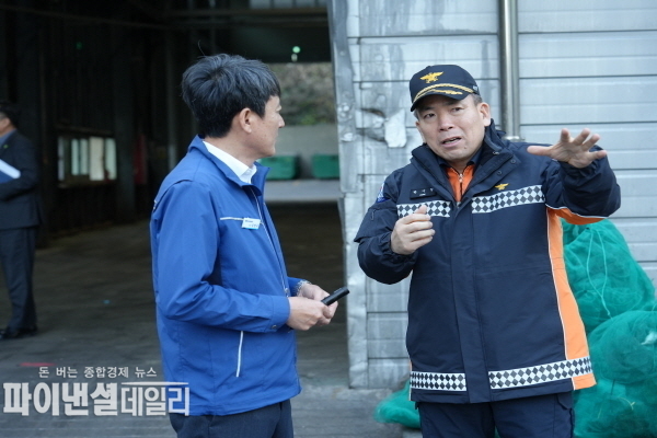 원회수시설을 방문하여 화재예방 컨설팅 및 현장 지도점검 ⓒ파이낸셜데일리/경산소방서
