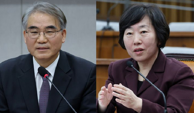 조한창(59·사법연수원 18기)·정계선(55·27기) 신임 헌법재판관. ⓒ 파이낸셜데일리 / 뉴시스