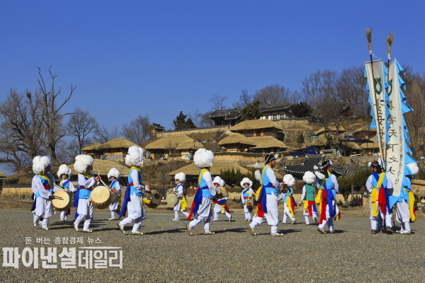 양동마을 정월대보름 농악놀이 ⓒ파이낸셜데일리/경북문화관광공사