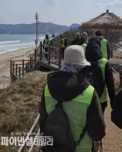 ‘호미반도 해안둘레길 걷기 ⓒ파이낸셜데일리/포항시