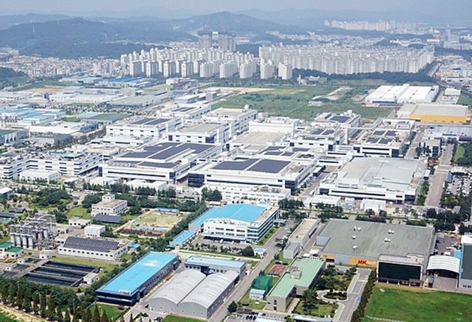 오창과학산업단지 전경. ⓒ 파이낸셜데일리 / 충북도