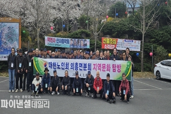 의흥면분회 삼천포 일원으로 선진지 견학 및 문화 탐방 ⓒ파이낸셜데일리/군위군
